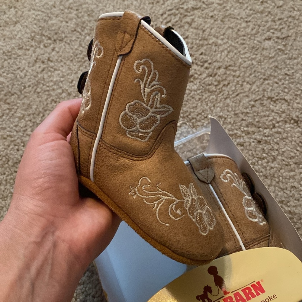 Never used Baby Boots 9-12mos